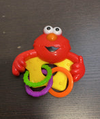 used Sesame Street Elmo Rattle With Rings