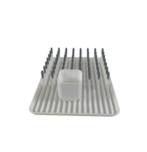 secondhand OXO Tot Bottle Drying Rack, Grey