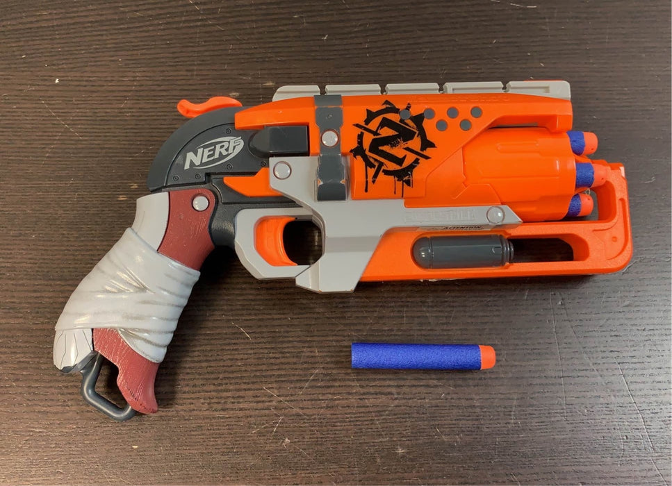 used Nerf Zombie Strike Hammershot Blaster