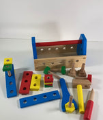 used Melissa & Doug Take-Along Tool Kit Wooden Toy