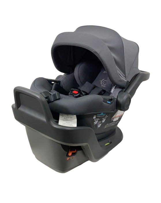 used UPPAbaby MESA MAX Infant Car Seat and Base, PureTech Greyson, 2023