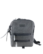 used Dagne Dover Indi Diaper Backpack Small, Heather Grey