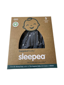 used Happiest Baby Sleepea Swaddle, Small, Charcoal Gray Stars