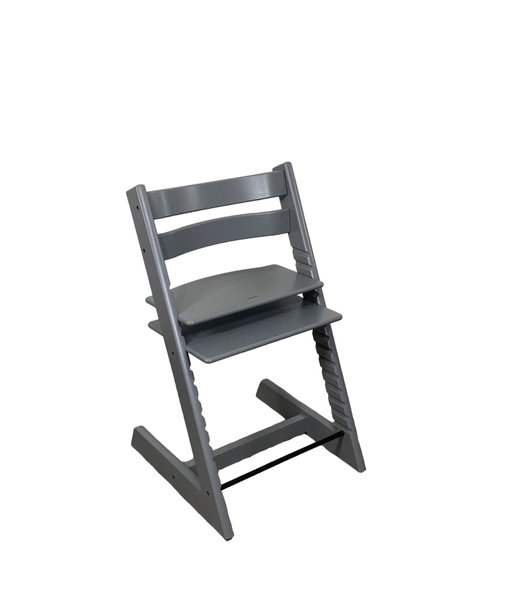 used Stokke Tripp Trapp Complete High Chair, Storm Grey, Into The Deep