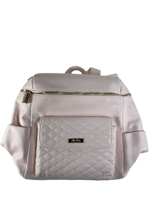 used Luli Bebe Monaco Diaper Bag Petite, Pastel Pink