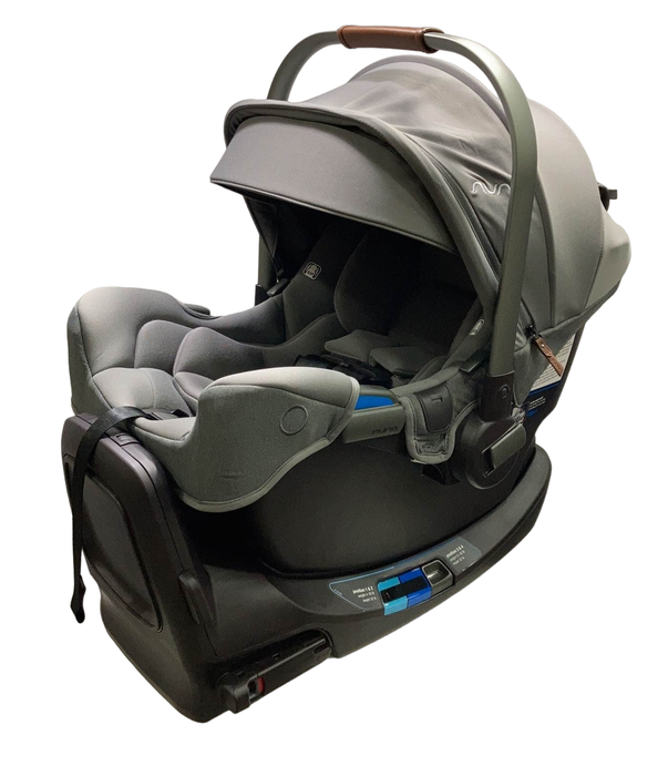 used Nuna PIPA rx Infant Car Seat with RELX Base, 2022, Granite