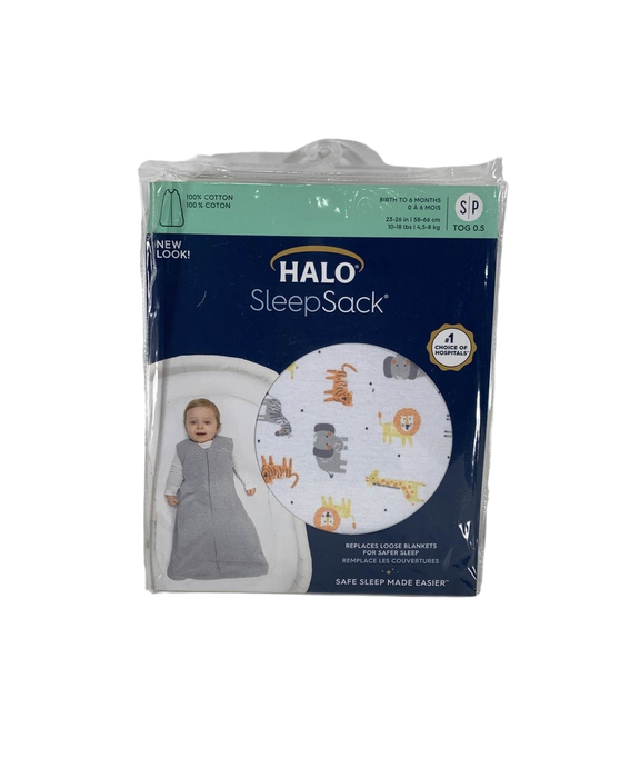 used Halo Cotton Sleepsack, S, Jungle