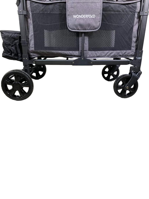 Wonderfold W4 Elite Stroller Wagon, Charcoal Gray, 2023