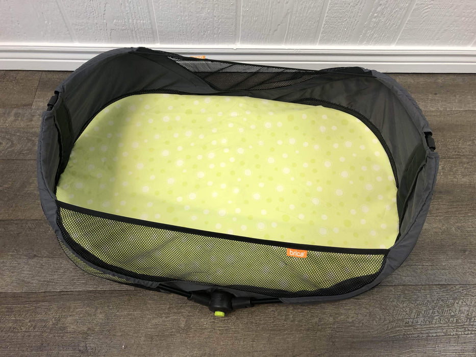 secondhand Brica Fold 'n Go Travel Bassinet