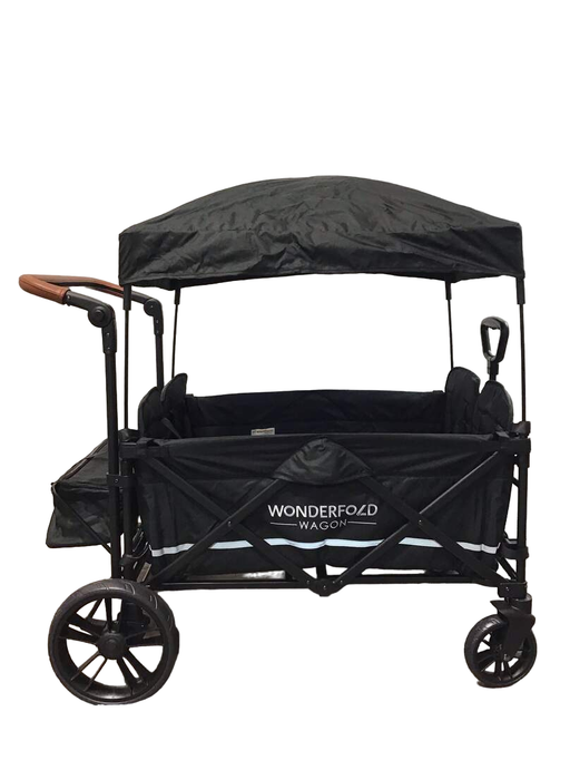 secondhand Wonderfold X4 Push & Pull Quad Stroller, Stealth Black, 2022