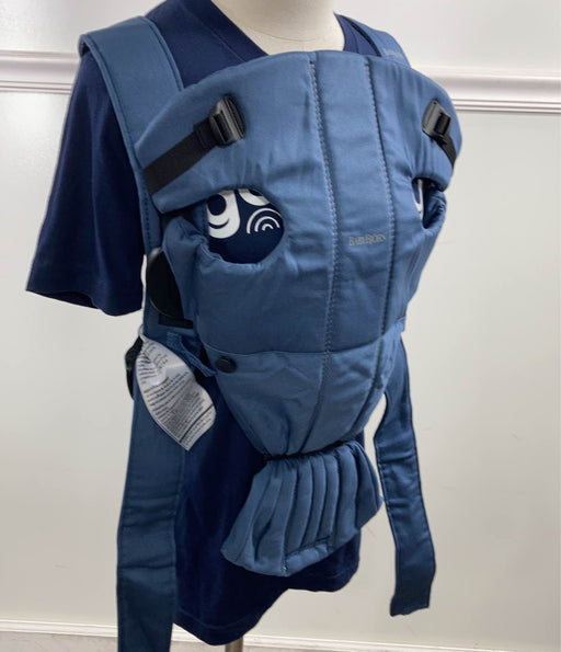 secondhand BabyBjorn Baby Carrier Mini, Vintage Indigo Cotton