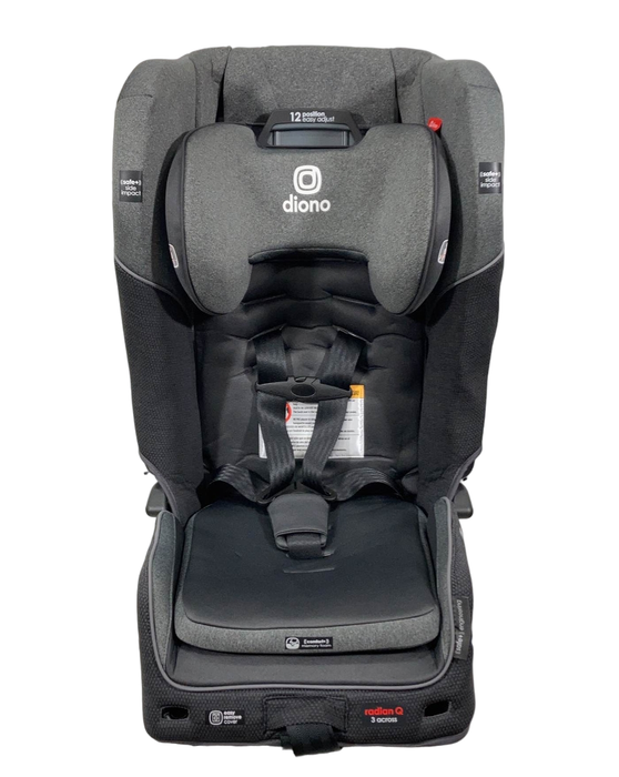 secondhand Diono Radian 3QX Convertible Car Seat, Grey Slate, 2023