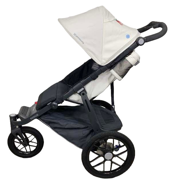 secondhand UPPAbaby RIDGE Jogging Stroller, 2021, Bryce (White)