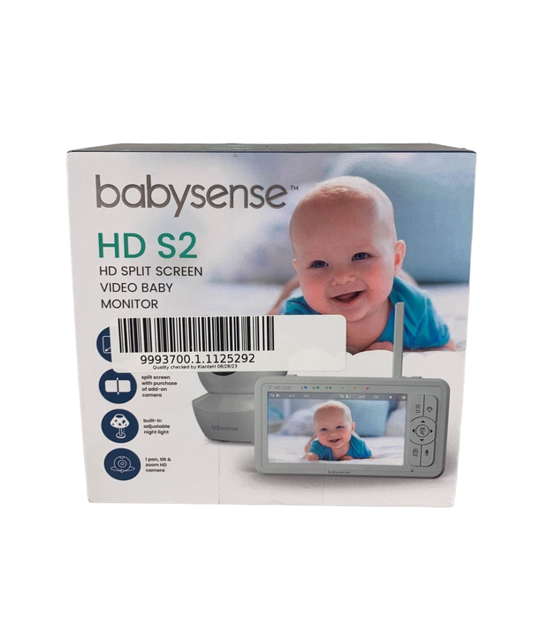 used Babysense HD Split Screen Video Baby Monitor S2