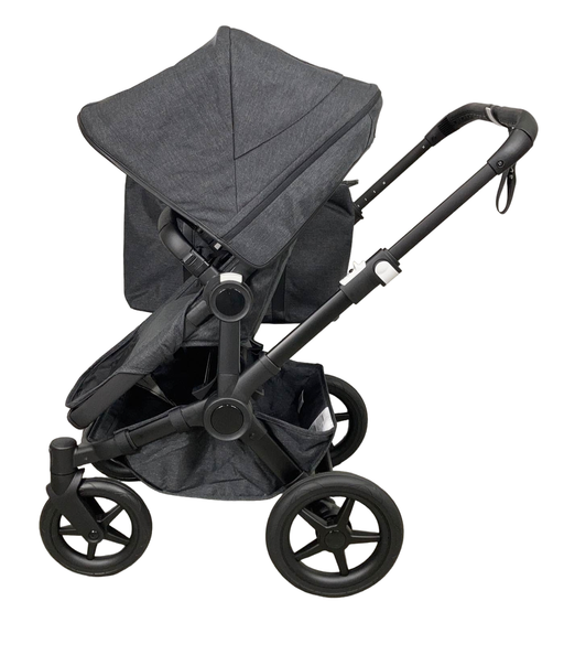 secondhand Bugaboo Donkey 5 Stroller Mono, 2021, Washed Black, Black