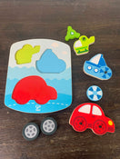 secondhand Hape Dynamic Vehicle Puzzle