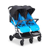 used Joovy Kooper X2 Double Stroller, Blue, 2021