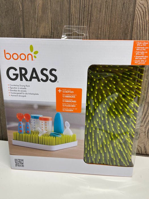 used Boon Grass Countertop Drying Rack, Green