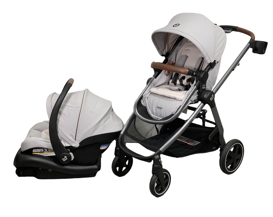 used Maxi-Cosi Zelia2 Luxe Travel System, 2023, network sand