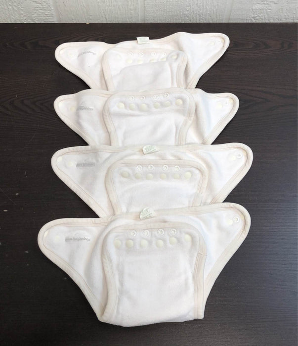 used BUNDLE Pure Beginnings One Size Organic Cotton Cloth Diapers