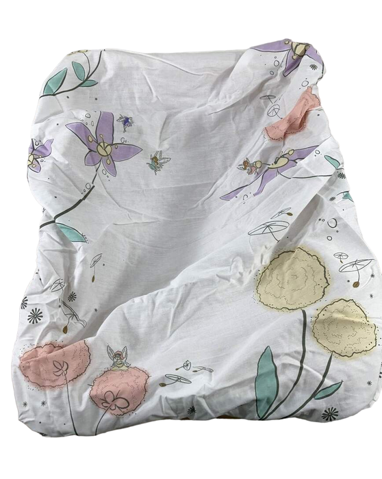 used JumpOff Jo Fitted Bassinet Sheet, Fairy Blossom