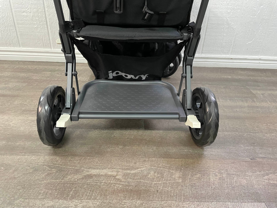 used Joovy Caboose Too Ultralight Graphite Sit And Stand Double Stroller, Black, 2020