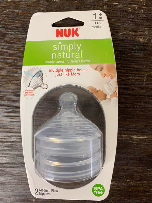 secondhand NUK Simply Natural Nipples