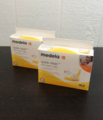 used Medela Quick Clean Micro Steam Bags, Box of 5, 2Pk