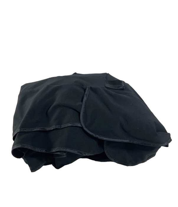 secondhand SlumberPod 3.0 Sleep Canopy with Fan, Black with Gray Accents