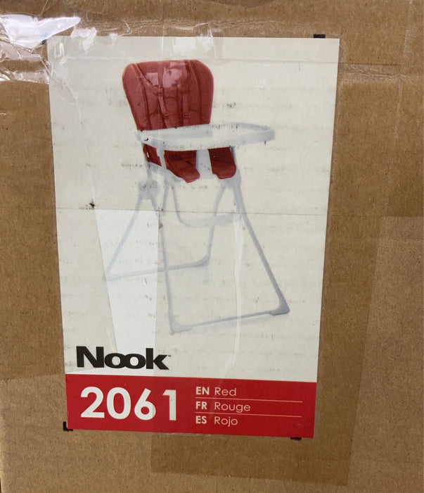 secondhand Joovy Nook High Chair, Red