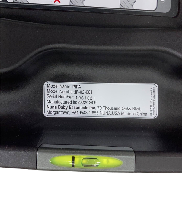 Nuna PIPA Series Car Seat Base, 2022