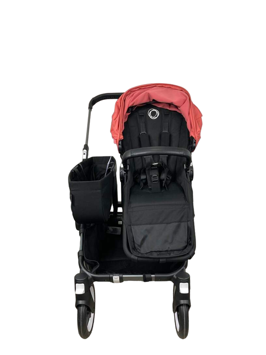 Bugaboo Donkey 5 Stroller Mono, Sunrise Red, Midnight Black, Graphite, 2021