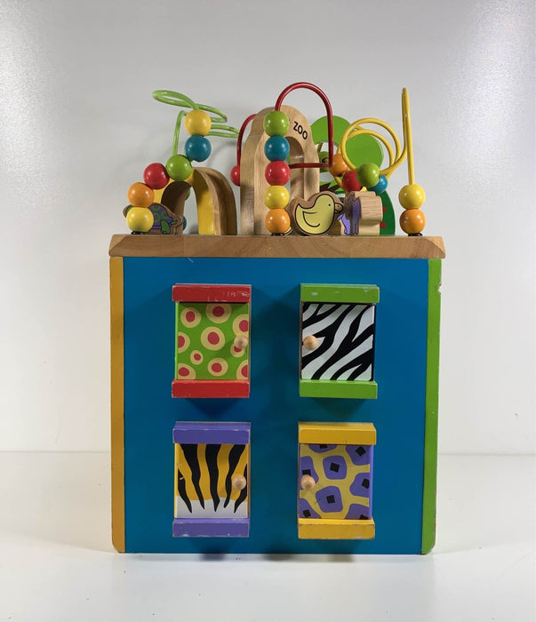 secondhand Battat Wooden Activity Cube