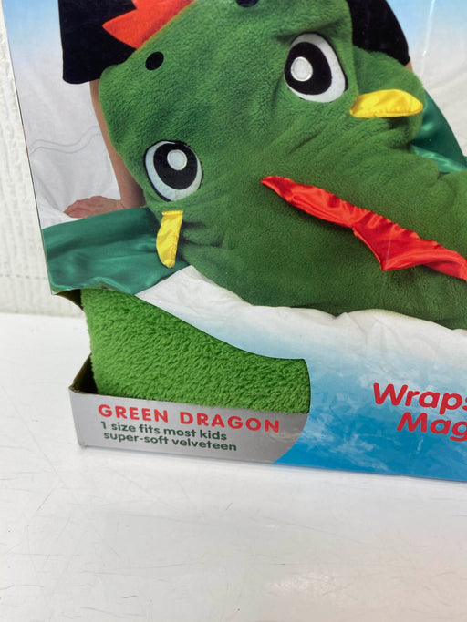 secondhand Snuggie Tails Green Dragon Blanket