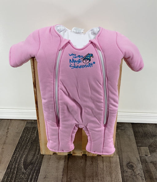 used Baby Merlin's Magic Sleepsuit, Small 3-6 Months, Cotton, Pink