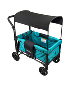 used Wonderfold W1 Original Stroller Wagon, 2021, Teal Green