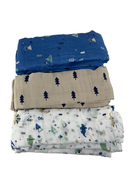 used Cloud Island Muslin Blankets 3 Pack, Dino