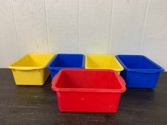 secondhand BUNDLE Plastic Storage Bins