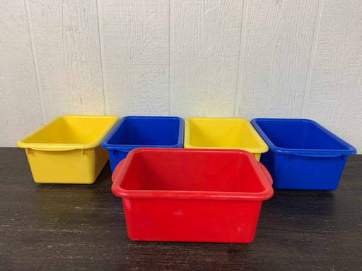 secondhand BUNDLE Plastic Storage Bins