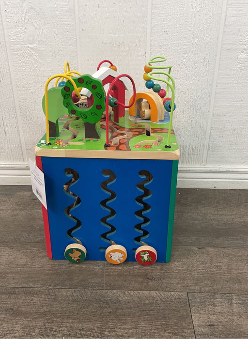 secondhand Battat Wooden Activity Cube