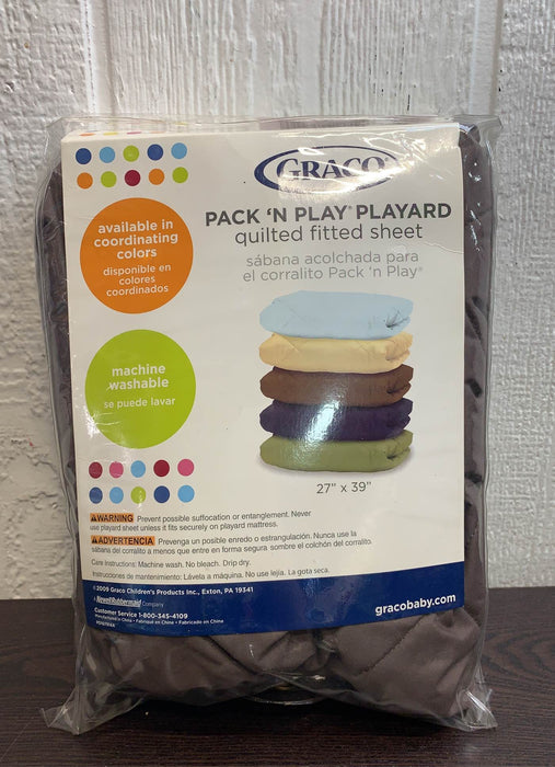 used Graco Quilted Pack 'n Play Playard Sheet