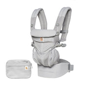 used Ergobaby Omni 360 Cool Air Mesh Baby Carrier, Pearl Grey