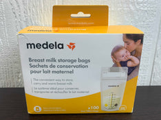 used Medela Milk Storage Bags, 100 bags