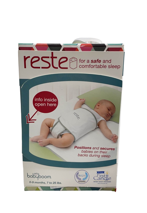 used Reste Safe Sleep Solution Swaddle Wrap, 0-9 months (7-25lbs)