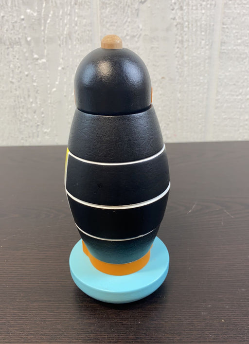 secondhand Melissa & Doug Wooden Penguin Stacker Toy