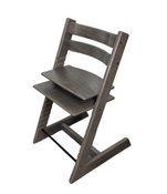 secondhand Stokke Tripp Trapp High Chair With Baby Set, Hazy Grey