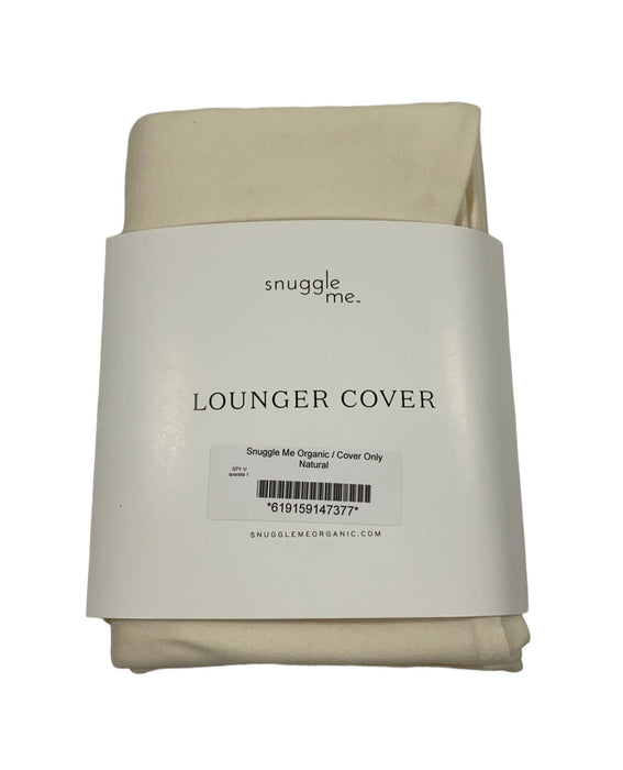 Snuggle Me Organic Cover for Sensory Infant Lounger, Natural