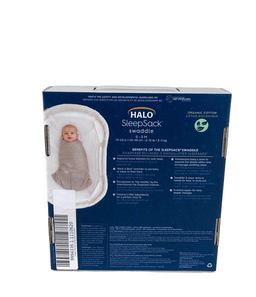 secondhand Halo Swaddle Organic Cotton Gift Box, Cloud