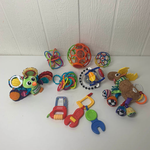 used BUNDLE Teething And Grasping Toys