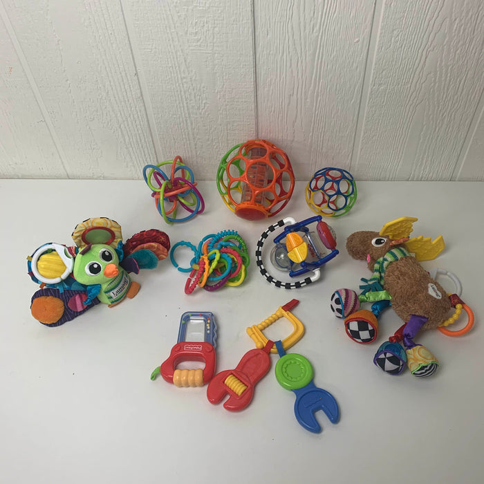 used BUNDLE Teething And Grasping Toys